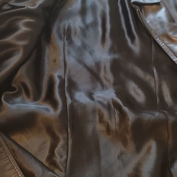 Vintage Marcel Kassini leather coat. Large - Picture 12 of 14